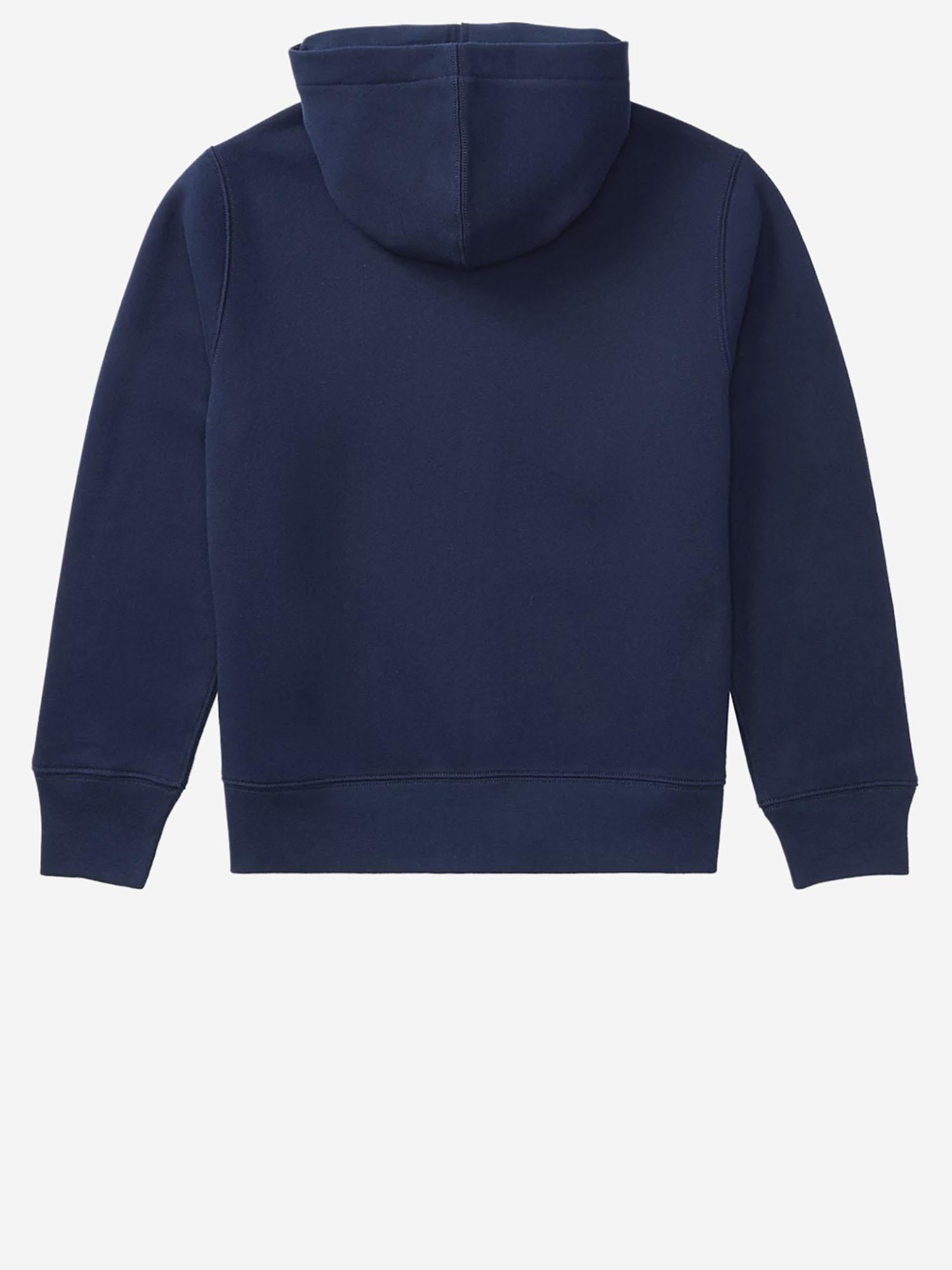 FELPA IN MISTO COTONE CON CAPPUCCIO 322547626 001 POLO RALPH LAUREN KIDS 