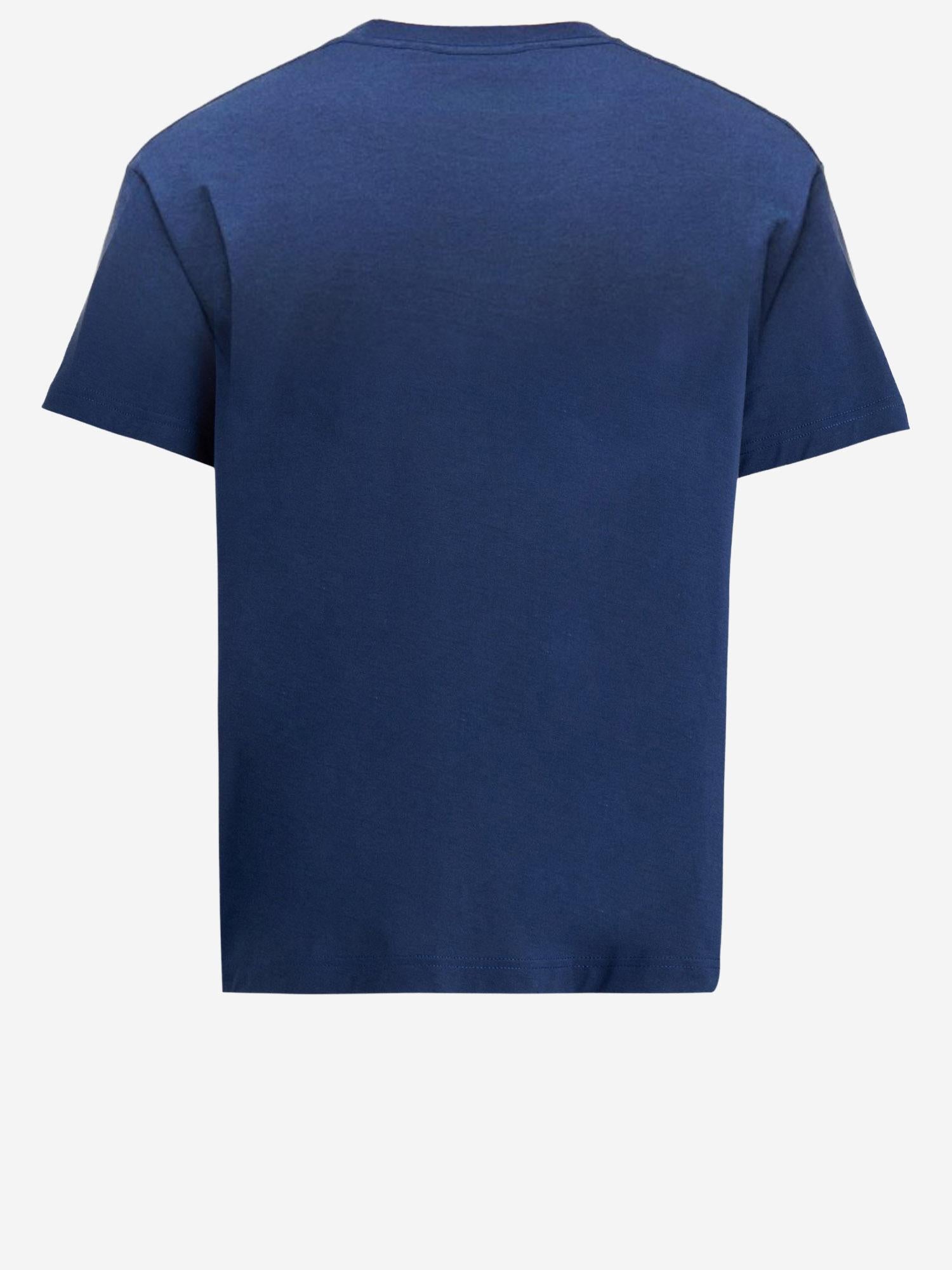 T-SHIRT IN COTONE CON STAMPA LOGO 80OAHT28 CJ500204 JUST CAVALLI 