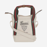 Borsa in tessuto stampato misura media con dettaglio Web 820999 FAD789042 GUCCI 