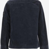 CAMICIA IN VELLUTO DI MISTO COTONE STRETCH 1200003 S0199V0020 STONE ISLAND KIDS 