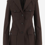 GIACCA IN COTONE STRETCH JGIAMILA I70010M1174 TAGLIATORE 