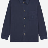 CAMICIA OVER IN COTONE CON RICAMO LOGO 861004 Y04VD5109 SAINT LAURENT 