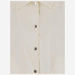 GIACCA IN COTONE CON LOGO J04AM0001 J45026103 JIL SANDER 