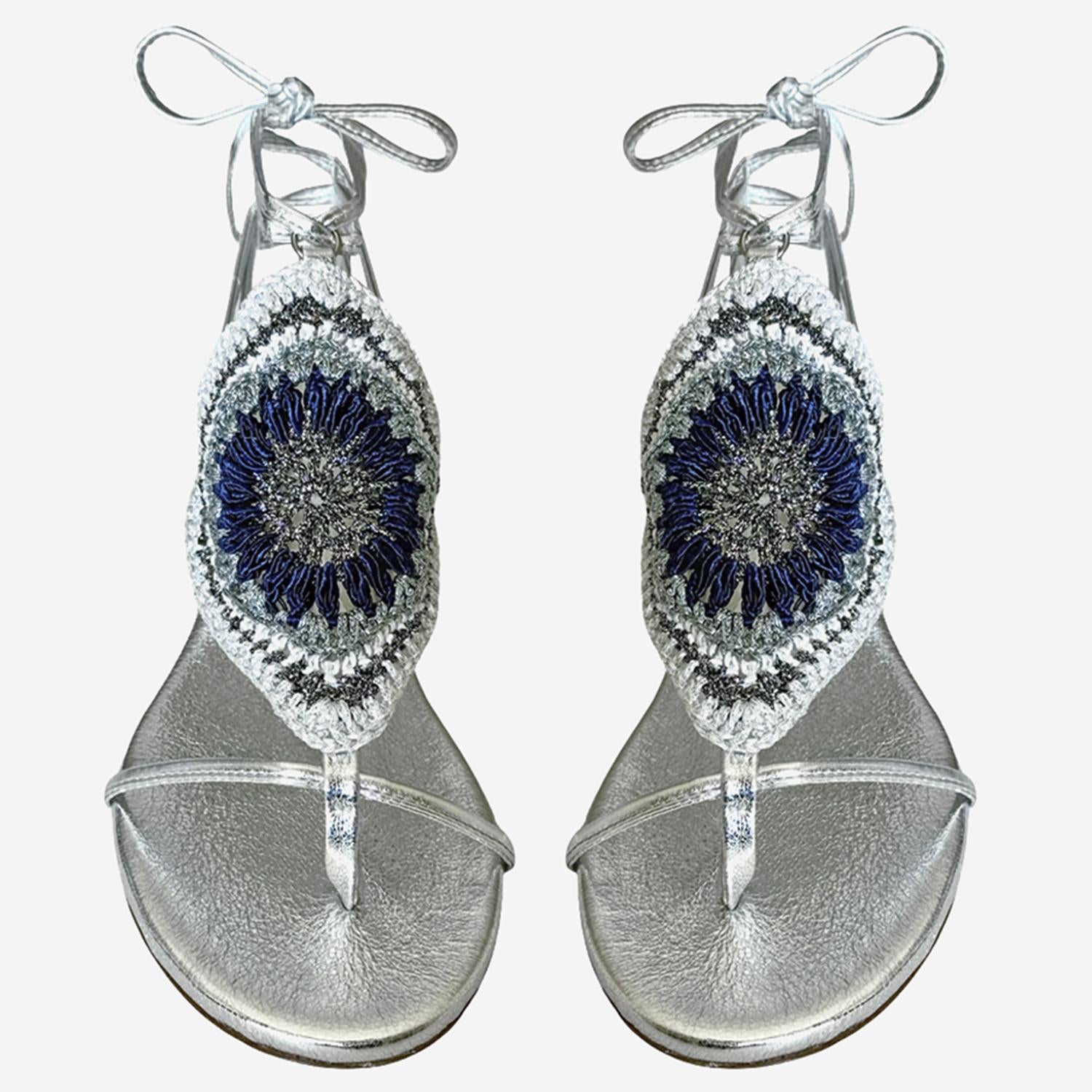 SANDALI IL MONO BLEU MARINE MONO BLEU MARINE DAKIRE SCARPE 