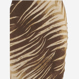 ABITO IN VISCOSA CON STAMPA TROPICALE 80PAO925 NS819751 JUST CAVALLI 