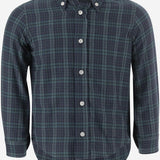 CAMICIA IN COTONE CON MOTIVO A QUADRI MBML 13 NICOLETTA FANNA KIDS 