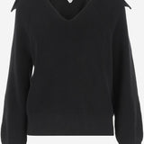 MAGLIONE IN MISTO COTONE STRETCH 820109 V59X01000 BOTTEGA VENETA 