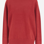 MAGLIONE IN CASHMERE 6252K21147 CRIMSON CARVEN 