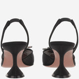 Begum Slingback in mesh BEGUMMESHSLING BLACK AMINA MUADDI 