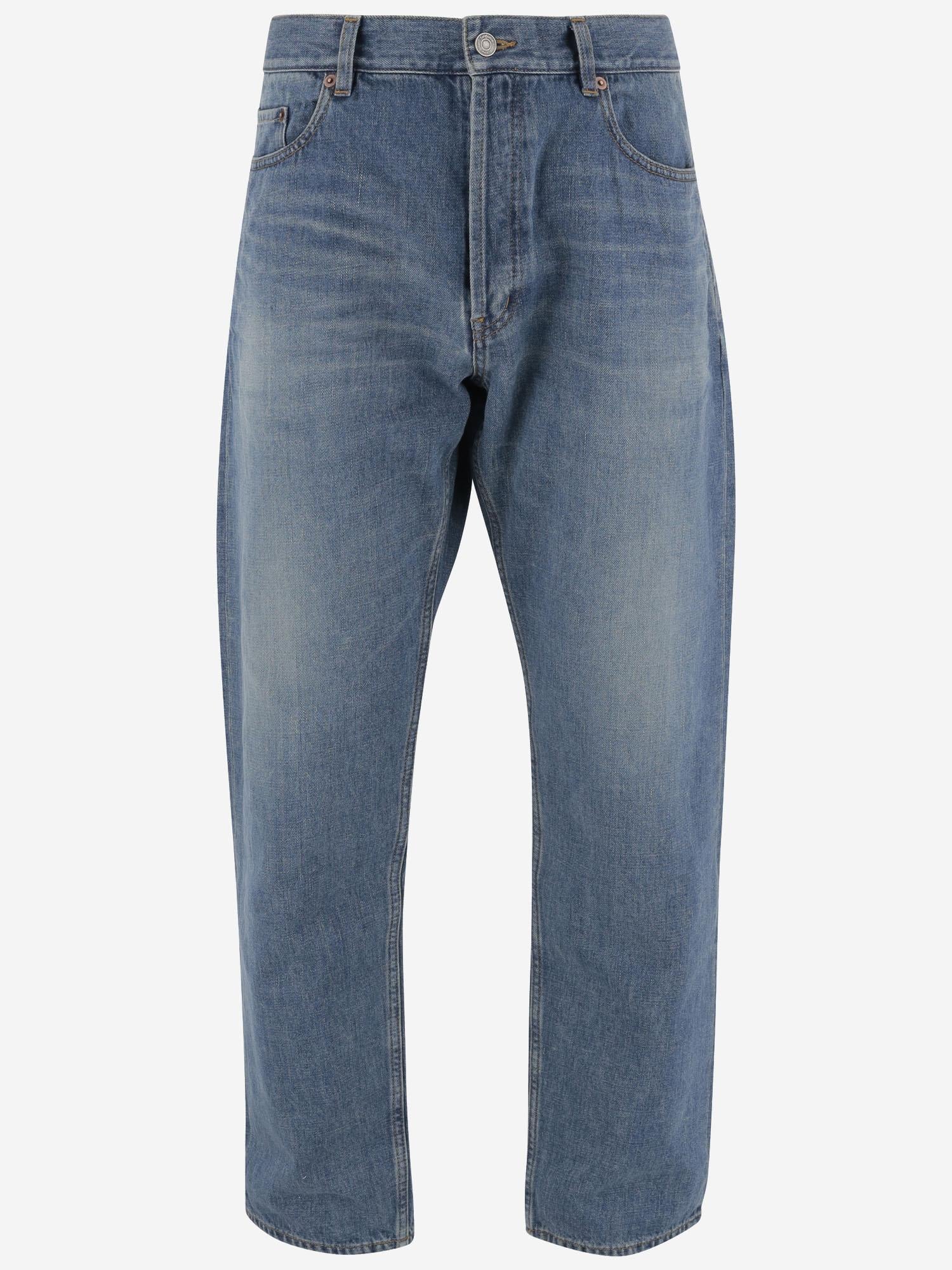 JEANS MICK IN DENIM DI COTONE 816412 Y21WC4432 SAINT LAURENT 