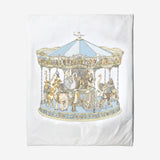 COPERTA IN COTONE CON STAMPA QUCSHABC MULTI ATELIER CHOUX KIDS 