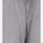 PANTALONI AMPI IN COTONE E LYOCELL WTR37 TBW01W115 DARKPARK 