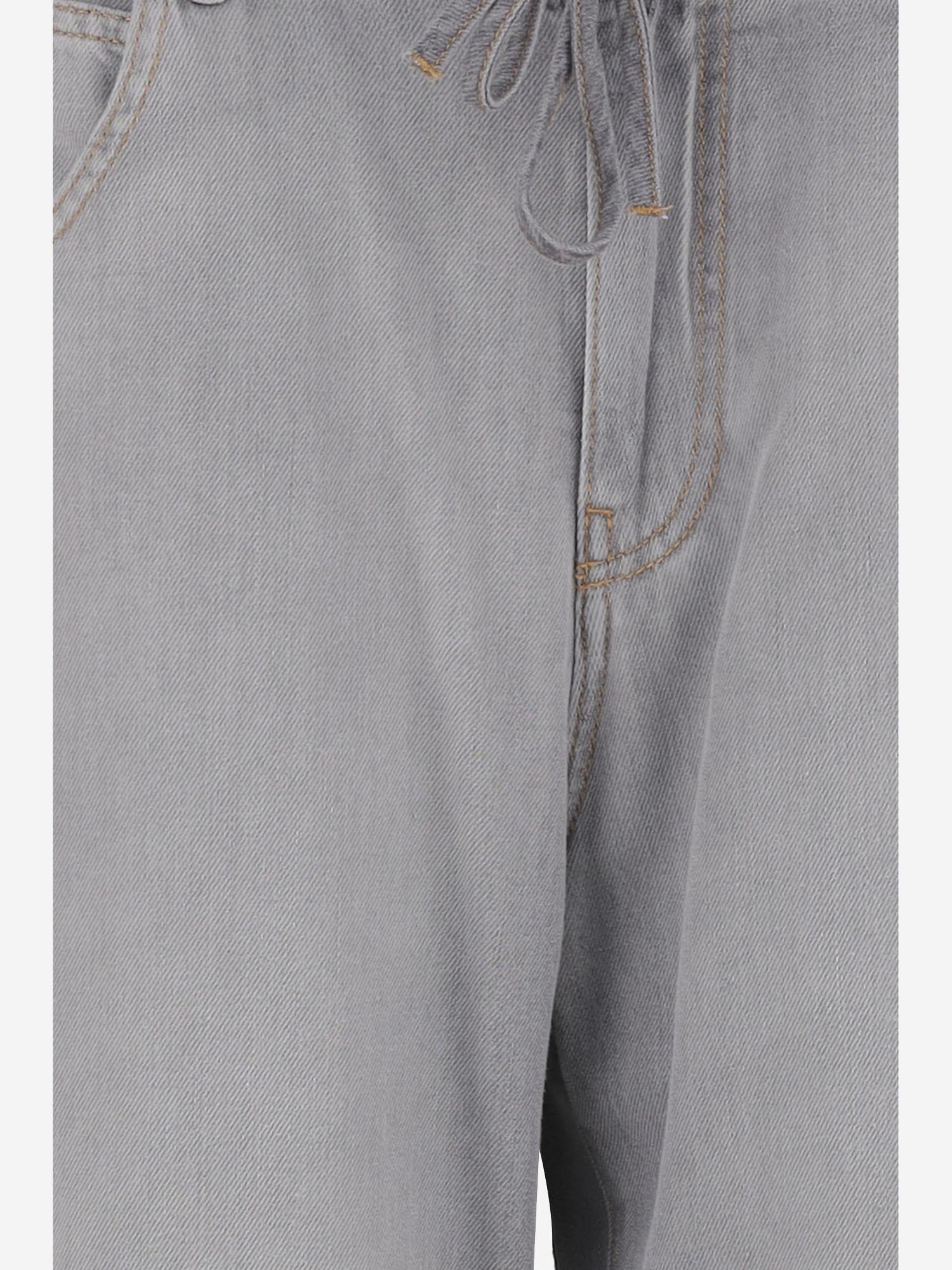 PANTALONI AMPI IN COTONE E LYOCELL WTR37 TBW01W115 DARKPARK 