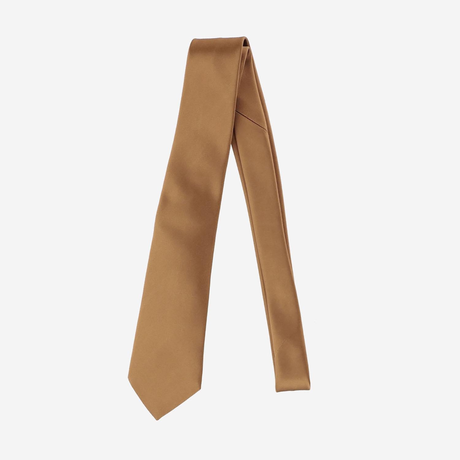 CRAVATTA IN RASO DI SETA 858355 3Y0112700 SAINT LAURENT 