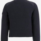 GIUBBOTTO IBRIDO CON MANICHE IN MAGLIA 9B00009M1241 779 MONCLER ENFANTS 