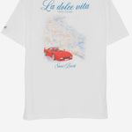 T-SHIRT IN COTONE CON STAMPA PRL0002 00932L MC2 SAINT BARTH 