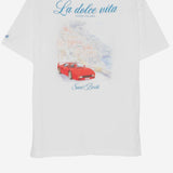 T-SHIRT IN COTONE CON STAMPA PRL0002 00932L MC2 SAINT BARTH 