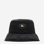 CAPPELLO BUCKET TRAPUNTATO A FERRO DI CAVALLO 8125534 BLACK BURBERRY 
