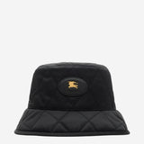 CAPPELLO BUCKET TRAPUNTATO A FERRO DI CAVALLO 8125534 BLACK BURBERRY 