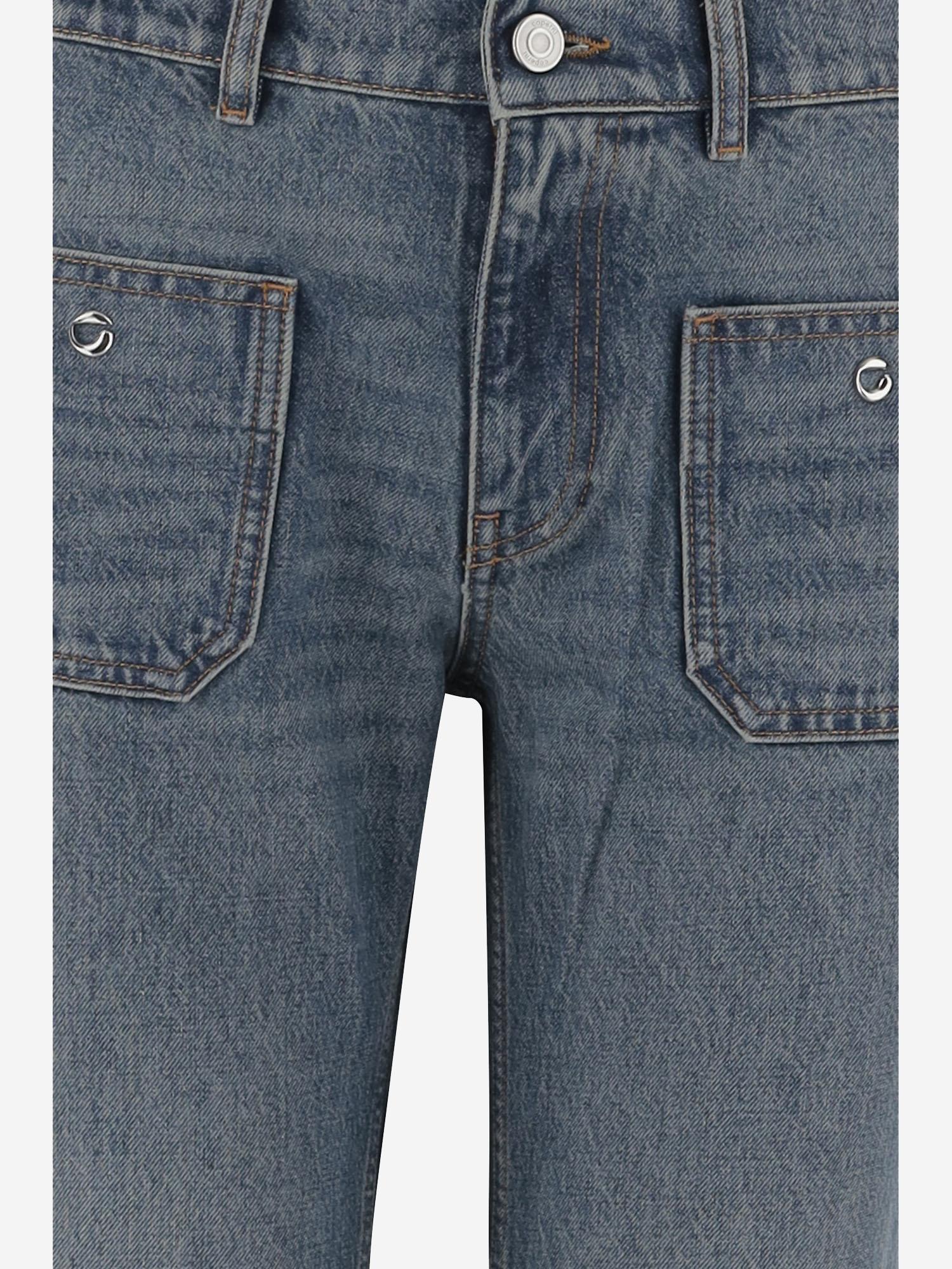 JEANS IN DENIM DI COTONE COPP108F2014 BLU COPERNI 
