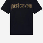 T-SHIRT IN COTONE CON LOGO 80PAHE21 CJ110G89 JUST CAVALLI 