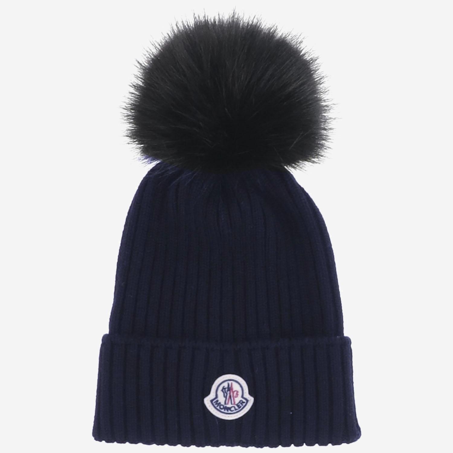 BERRETTO IN LANA CON POMPON 3B00011 A9327742 MONCLER ENFANTS 