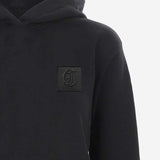 FELPA IN COTONE CON CAPPUCCIO E LOGO 80OAIT05 CF500899 JUST CAVALLI 