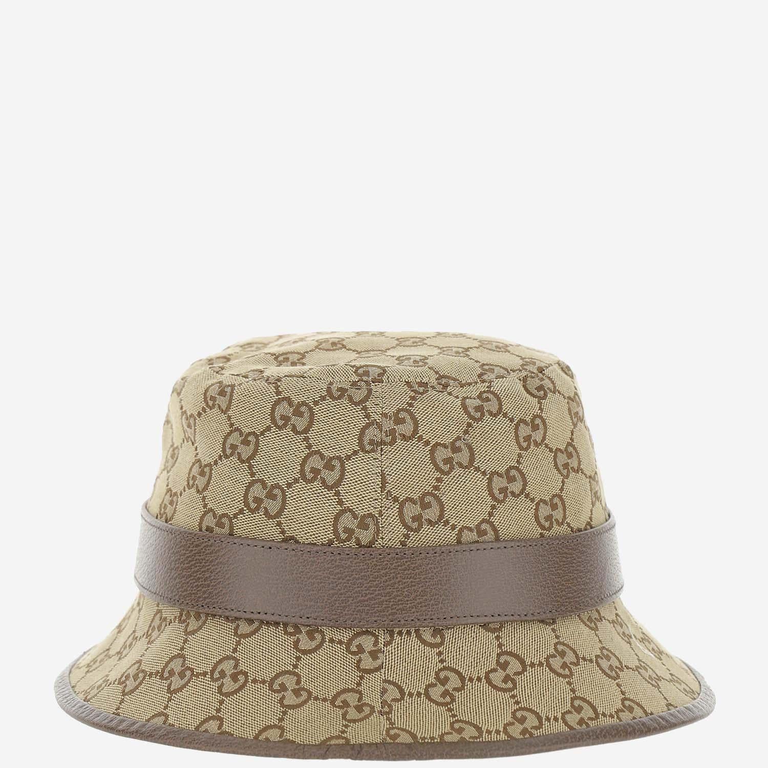 CAPPELLO FEDORA IN TESSUTO GG 576587 4HG622564 GUCCI 