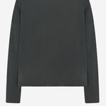 T-SHIRT A MANICHE LUNGE HARU IN COTONE 668K569 FBK THE ROW 
