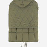 GILET EMBER IN NYLON EMBER VEST KETCHUPKHAKI IENKI IENKI 