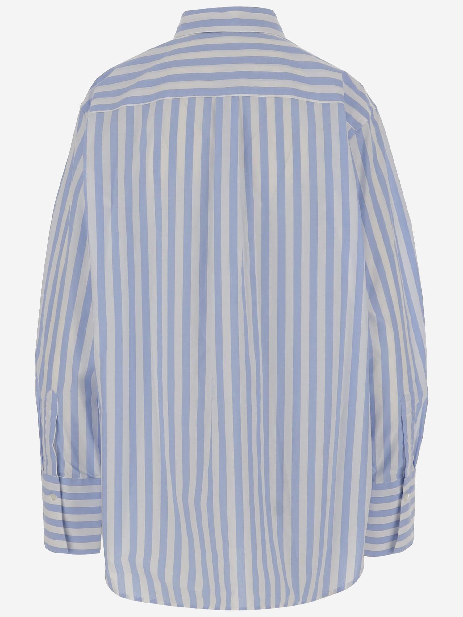 CAMICIA IN COTONE CON MOTIVO A RIGHE 5411L088 20069 ASPESI 