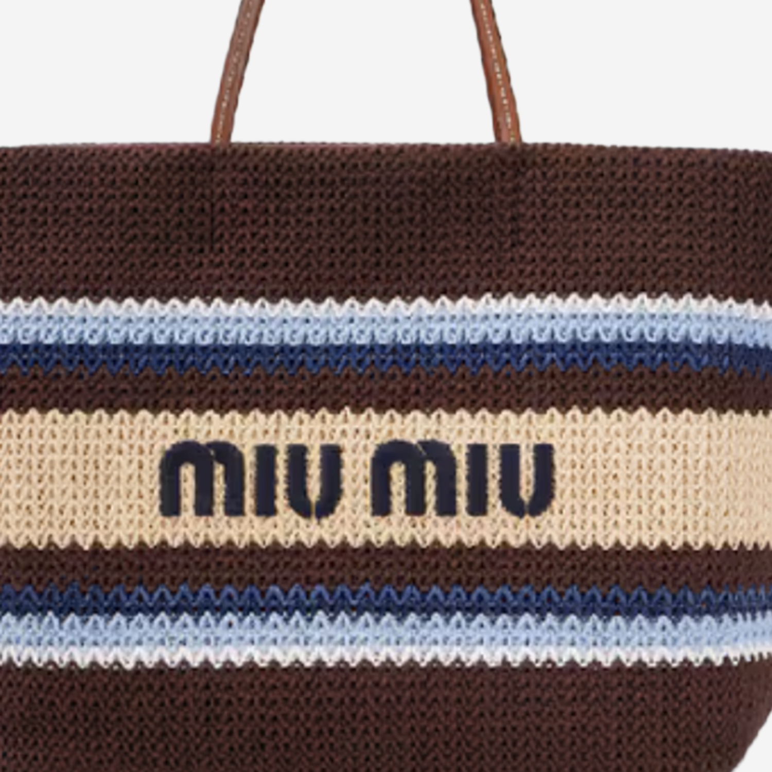 BORSA SHOPPING CON LOGO 5BG228 2DO3F04EM MIU MIU 