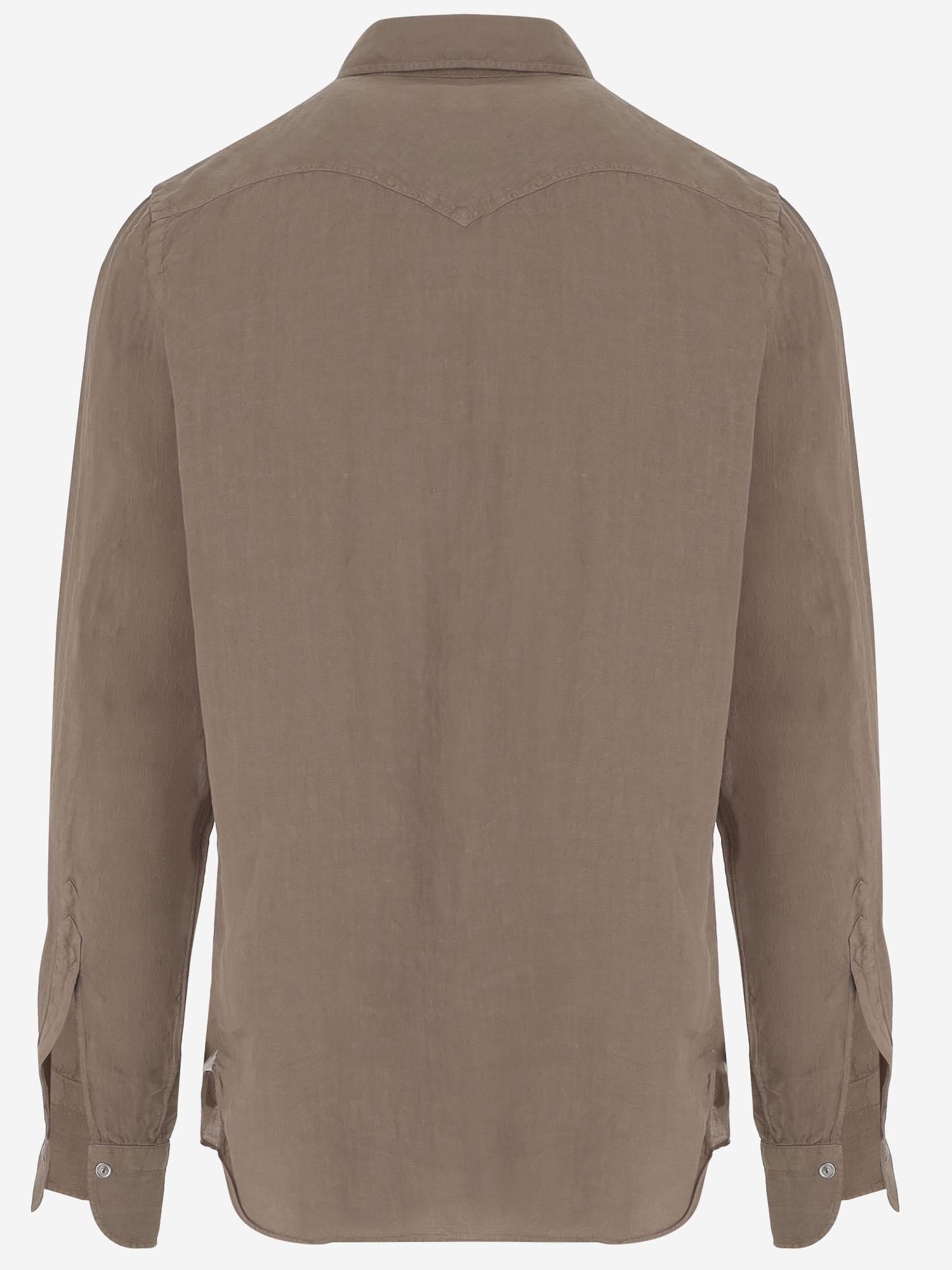CAMICIA IN LINO P6001G 209 FINAMORE 