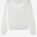 FELPA IN COTONE CON LOGO 44MBB085C9F012 0110 OFF-WHITE 