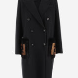 CAPPOTTO IN LANA CON LOGO FF8948 W1DF0GME FENDI 