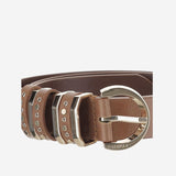 CINTURA IN PELLE CON BORCHIE 106426 A2QKL17L PINKO 