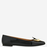 BALLERINE GANCINI IN PELLE 01K989 001 SALVATORE FERRAGAMO 