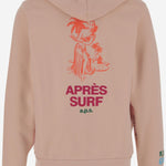 FELPA IN MISTO COTONE CON LOGO IAN PEACH APRES SURF 