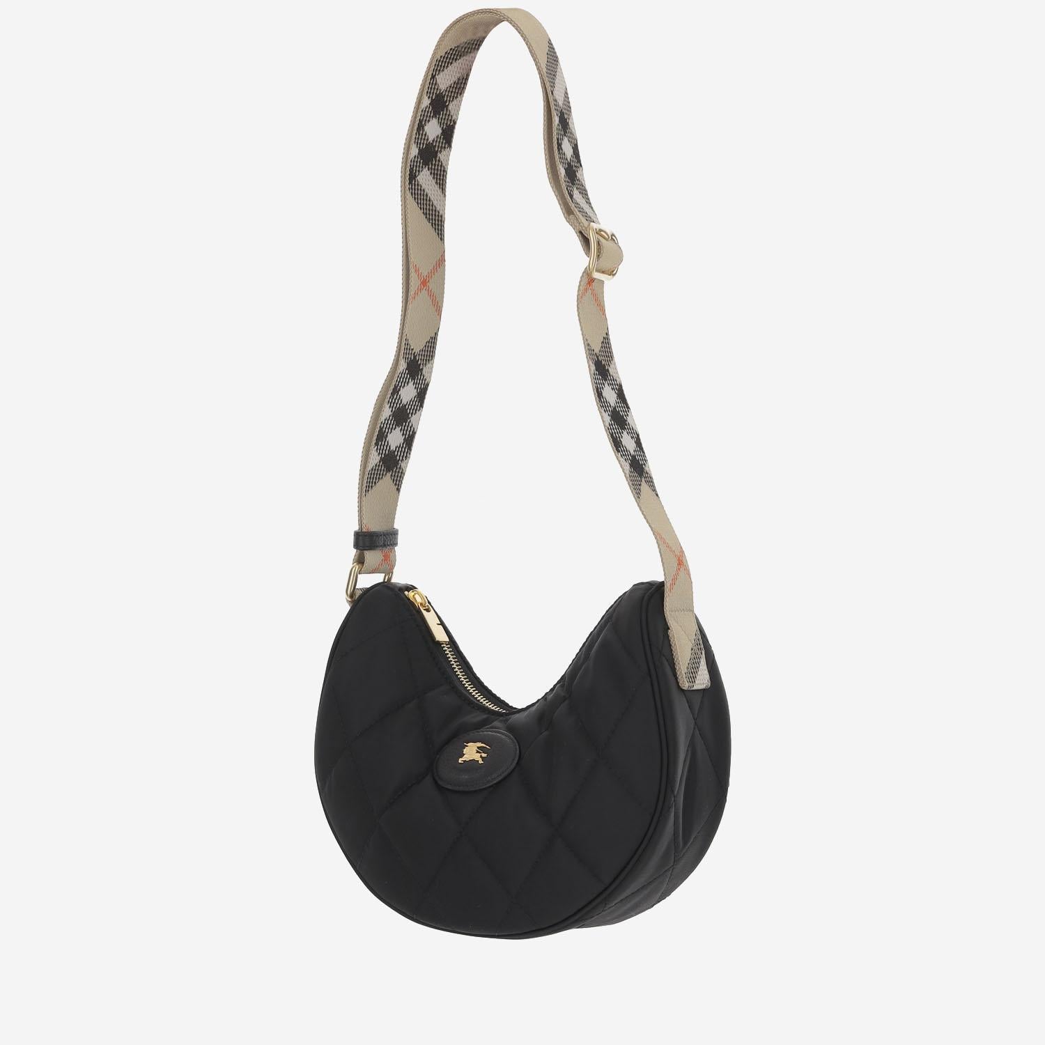 Borsa a tracolla Horseshoe 8111928 BLACK BURBERRY 