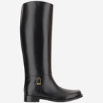 STIVALI JULIA 25 IN PELLE 840698 AAEHR1000 SAINT LAURENT 