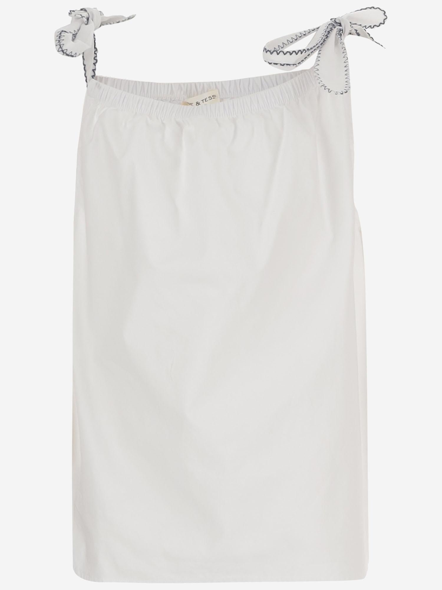 TOP IN COTONE 26618001 130 BABE & TESS KIDS 