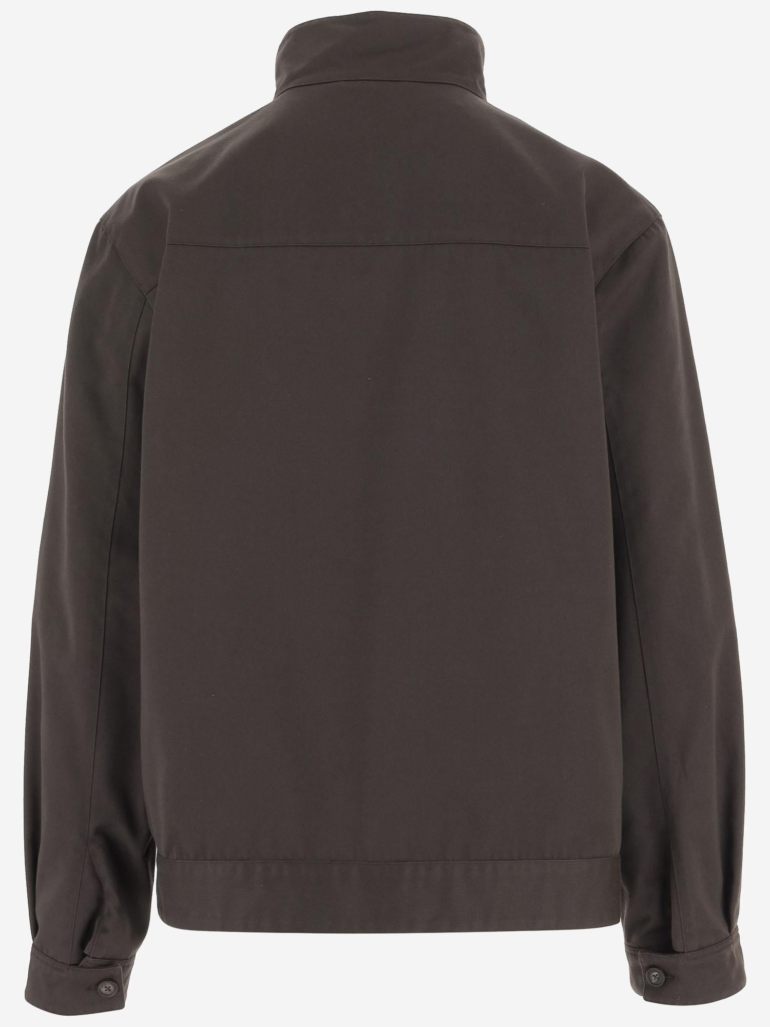 GIACCA OZELLO IN MISTO COTONE 1388W5066 DBR THE ROW 