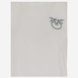 T-SHIRT IN COTONE CON LOGO 103320 A2G7Z05 PINKO 