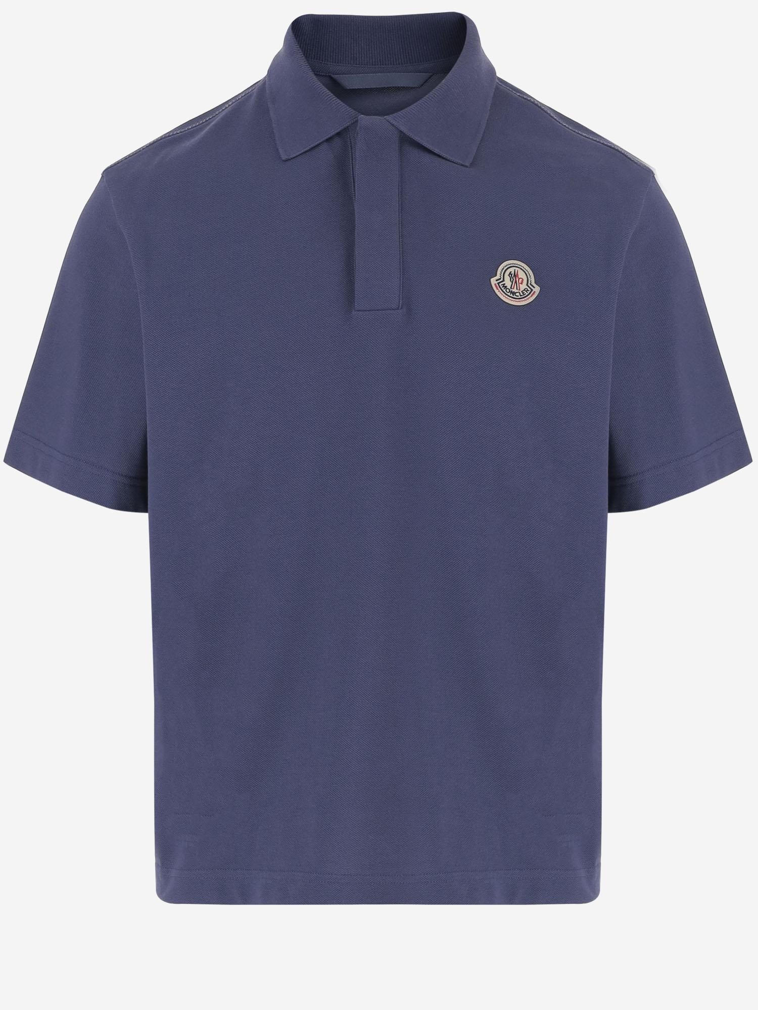 POLO IN COTONE CON LOGO 8A00024 89A16765 MONCLER 