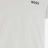 T-SHIRT IN NYLON STRETCH CON LOGO 50543328 100 HUGO BOSS 