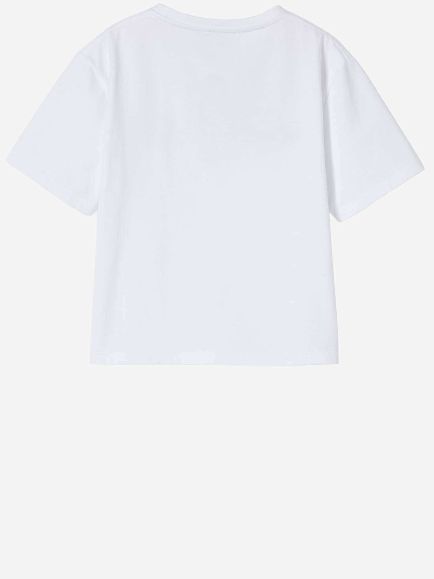 T-SHIRT IN COTONE CON STAMPA 857205 XJHRG9320 GUCCI KIDS 