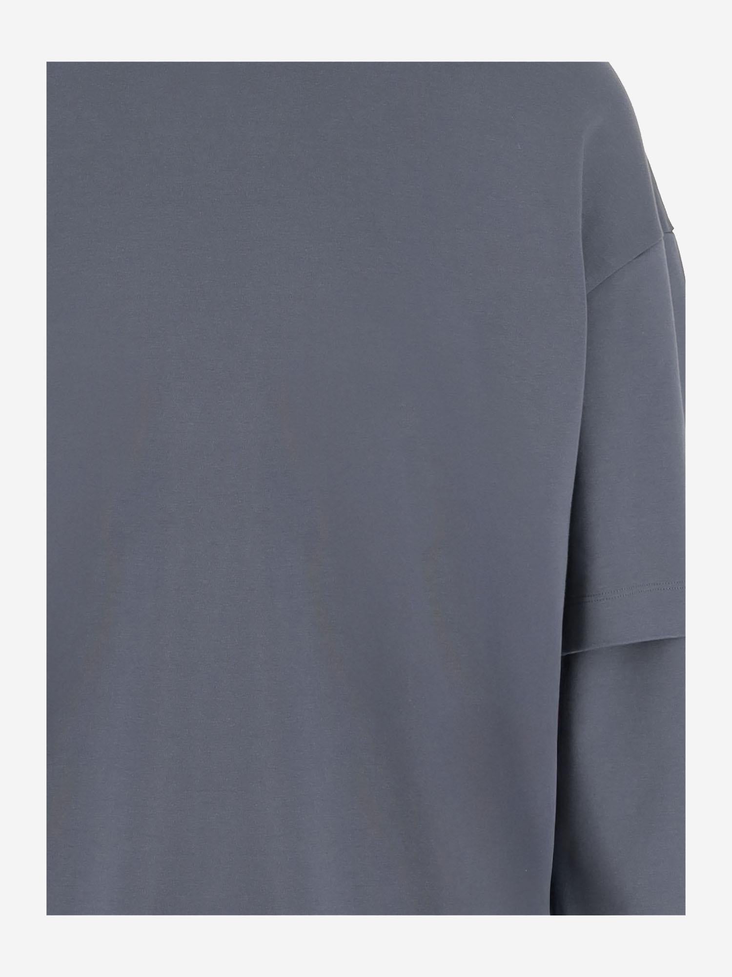 T-SHIRT A DOPPIA MANICA TROY MJE10 JER010077 DARKPARK 