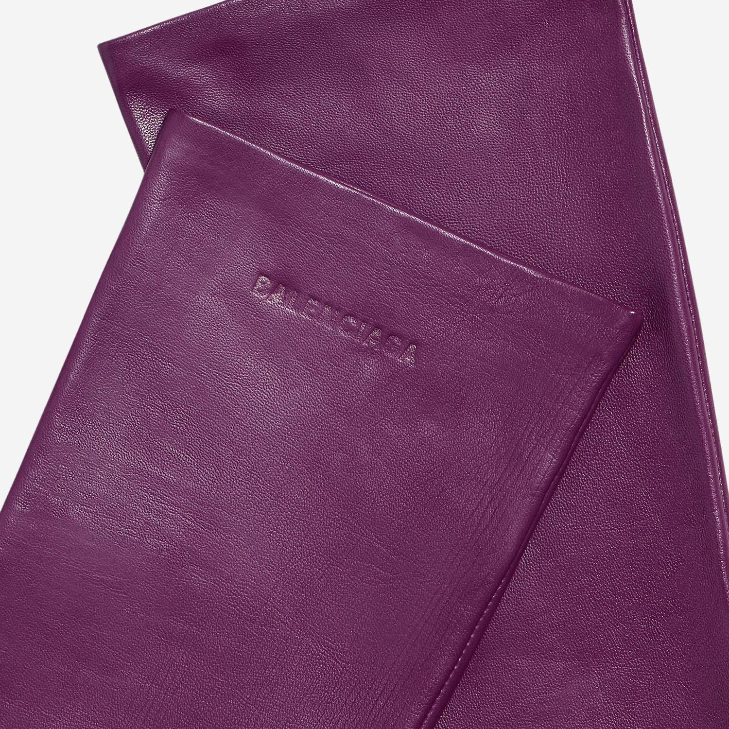 GUANTI LUNGHI IN PELLE<BR/><BR/> 871581 4G3B74205 BALENCIAGA 