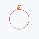 BRACCIALE SHELL CON PERLE IN VETRO SHELLPEACE  SORBET ISLAND 