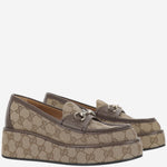 Mocassini con zeppa Horsebit 794316 FADC19741 GUCCI 